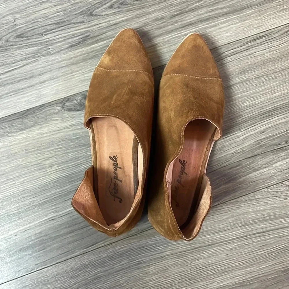 Free People Brown Suede Flats size 39